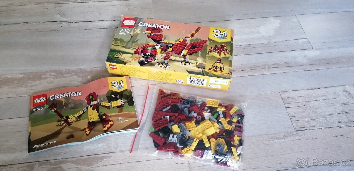 LEGO Creator 3v1 31073 Bájná stvoření