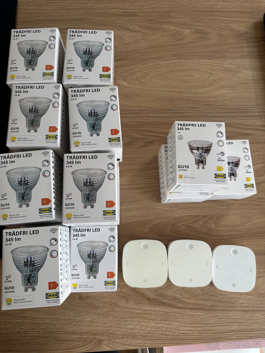 Chytrá domácnost Tradfri Ikea