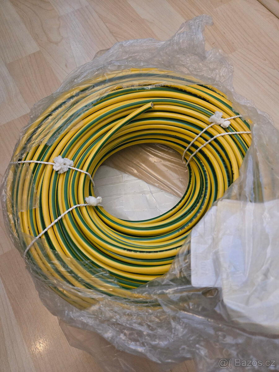 Prodám nový kabel H07V-K 01x10 GNYE