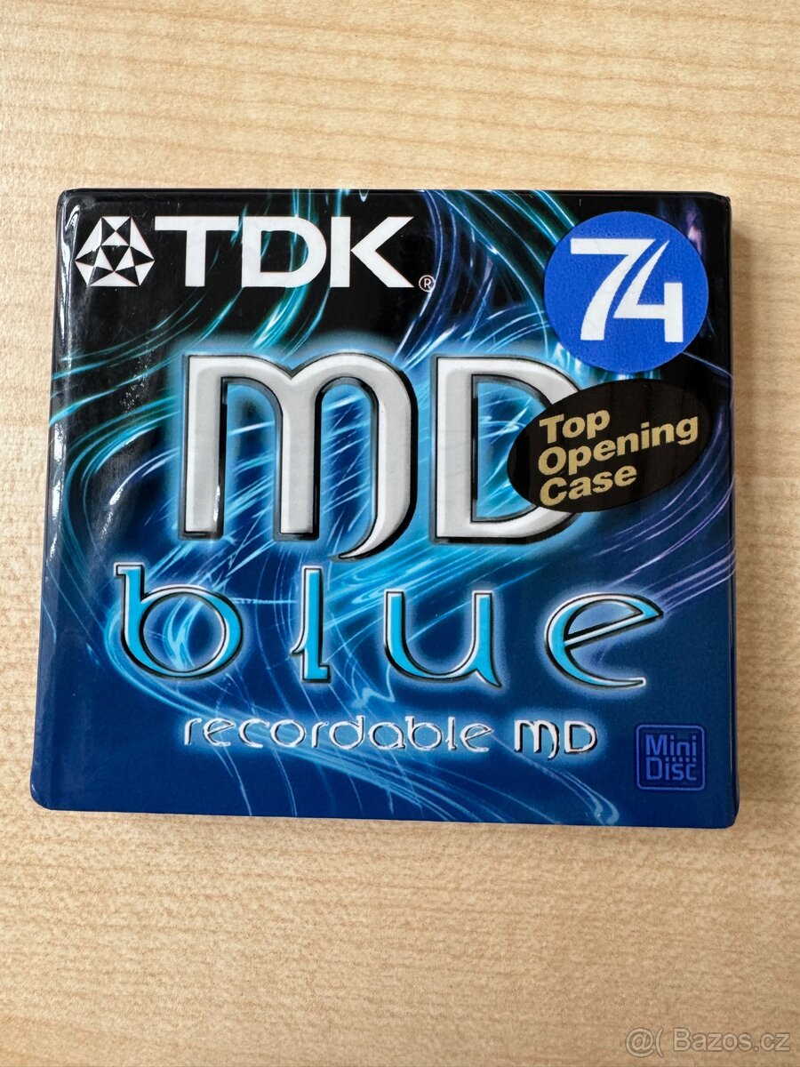 Minidisc TDK md blue 74