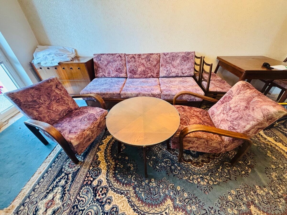 Nábytek-obývací pokoj 60.léta