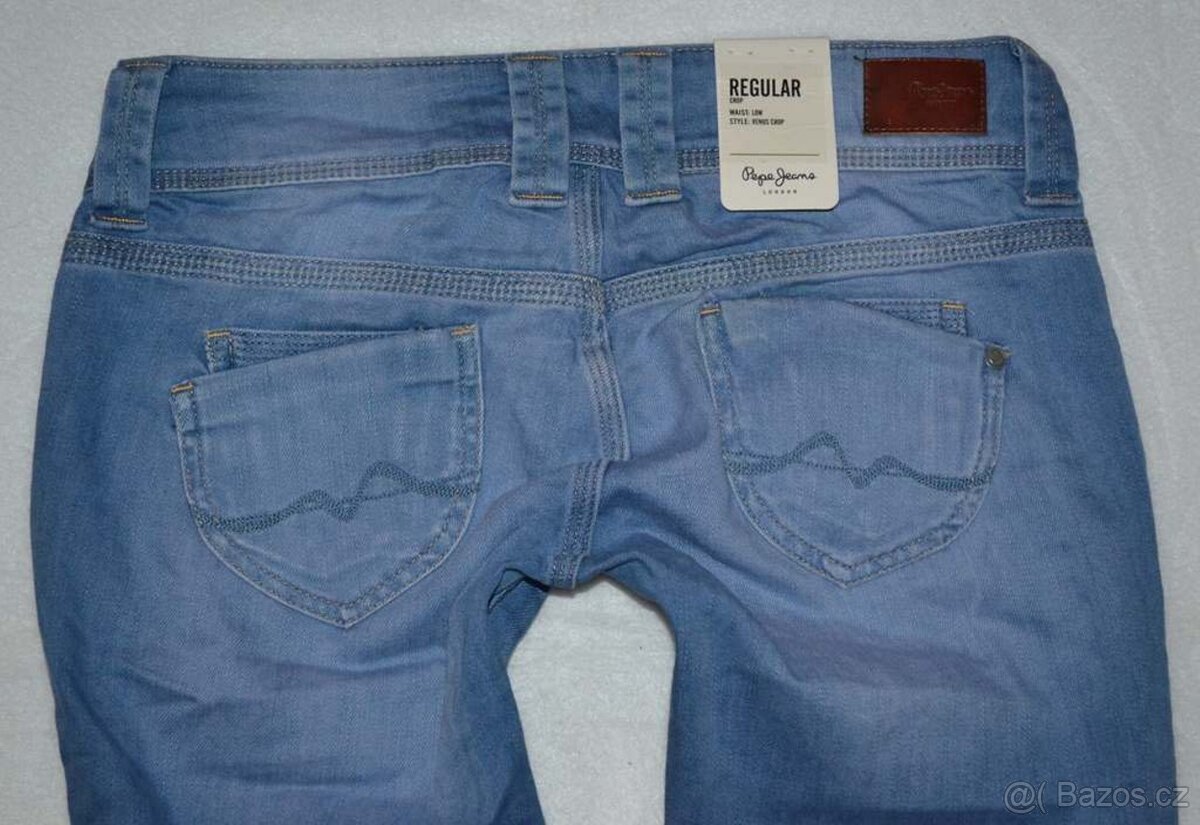 DÁMSKÉ džínové, bokové kraťasy Pepe Jeans Venus v. W29