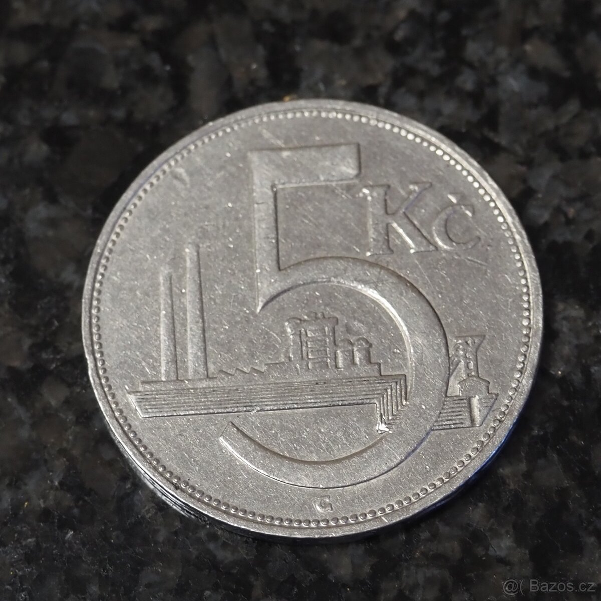 5 koruna 1938