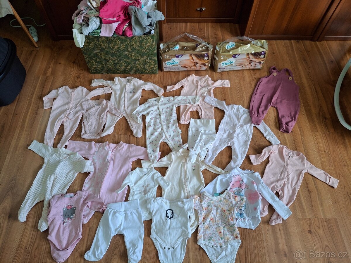 Prodám dětské oblečení + zdarma pleny Dada 2