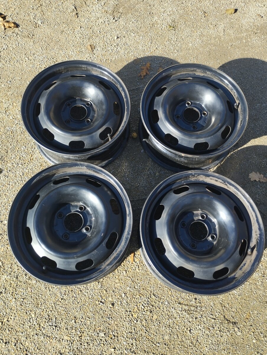 Plechové disky 4x108 Peugeot Citroen 15