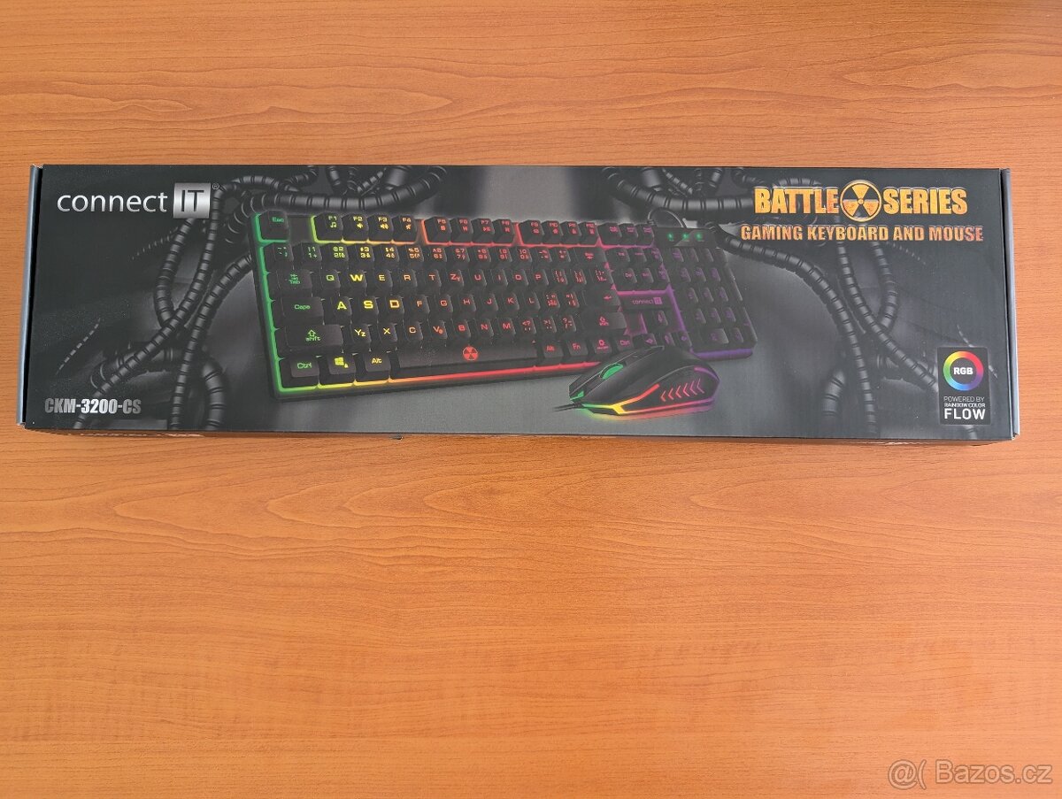 Herní klávesnice a myš Connect IT Battle
