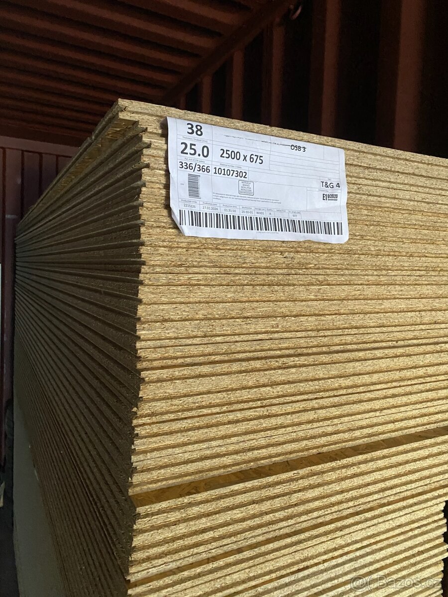 OSB desky OSB deska 12 15 18 22 25 mm