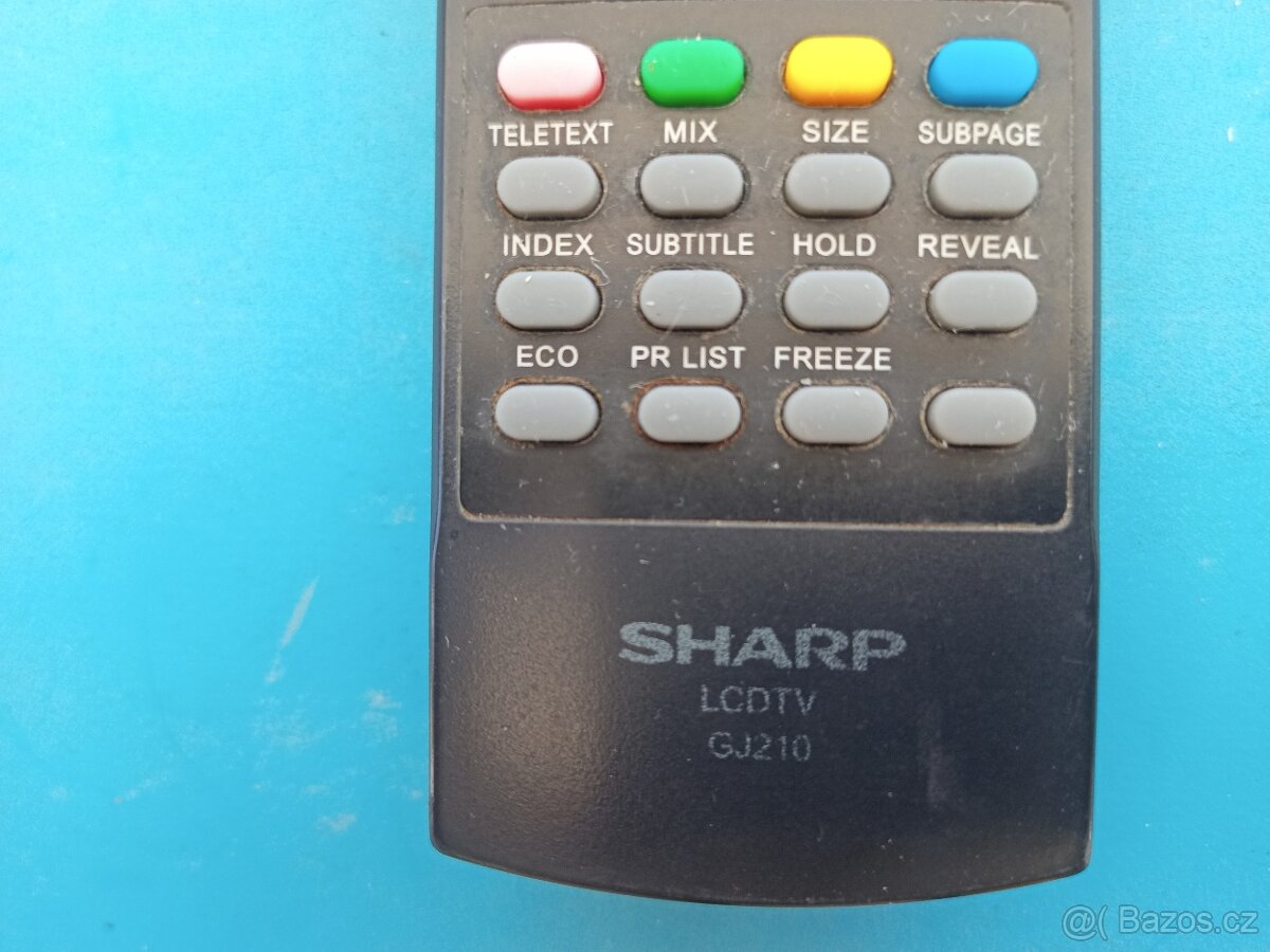 Dálkový ovladač ovládání Sharp GJ210+další viz foto