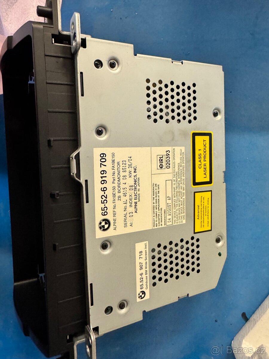 Bmw e46 jednotka 16:9 na cd NOVÁ