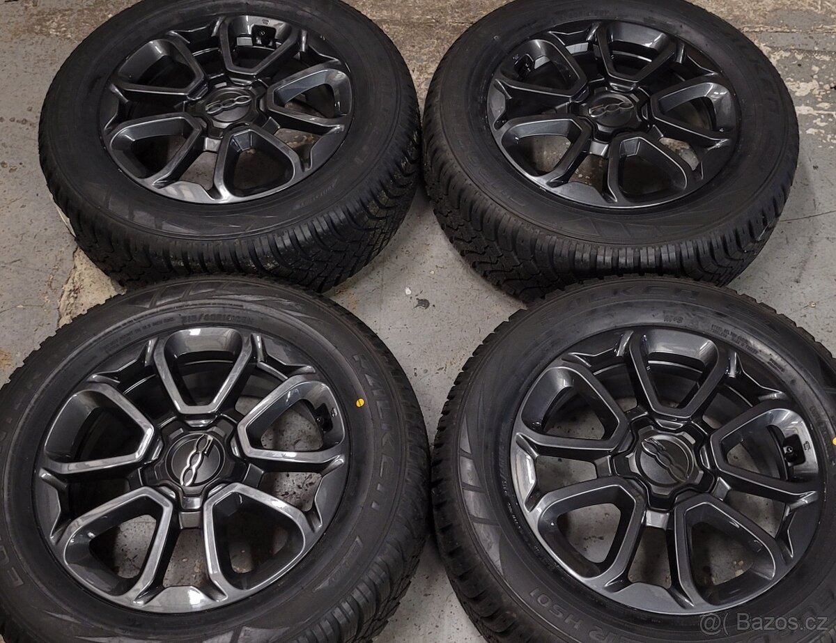 Fiat 500X facelift,16' alu ,zimni, nove,antracit