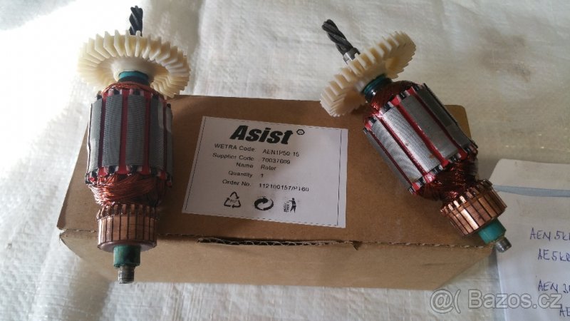 Asist-rotor pro vrtačku AE1P50