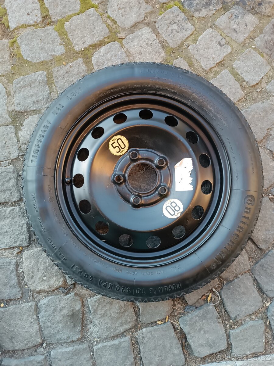 BMW -DOJEZDOVÉ KOLO, ÚZKÁ REZERVA