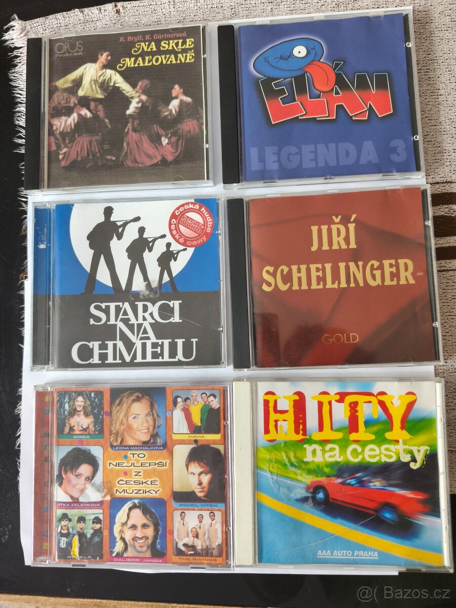 Nabįdka LP,, CD a MG kazet