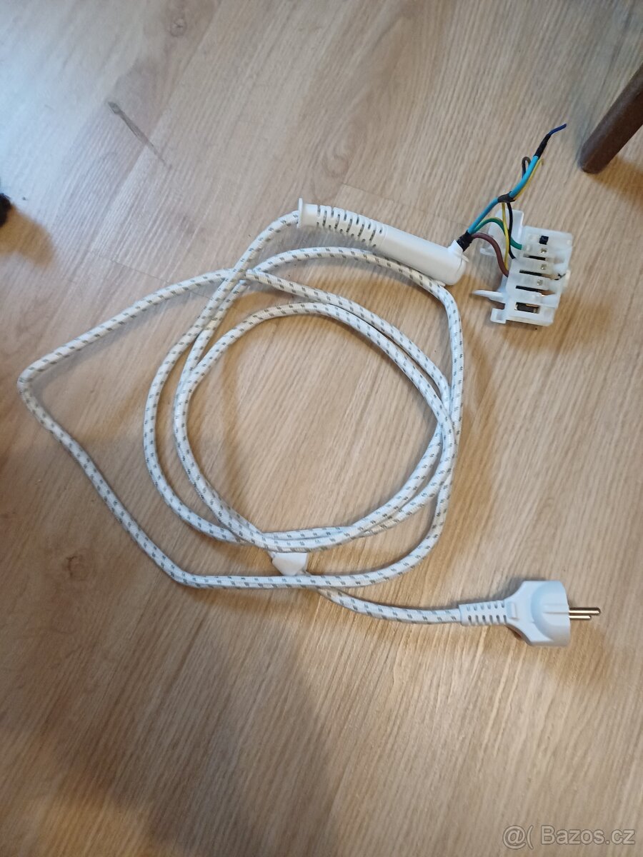 kabel k žehličce, opletený napájecí kabel