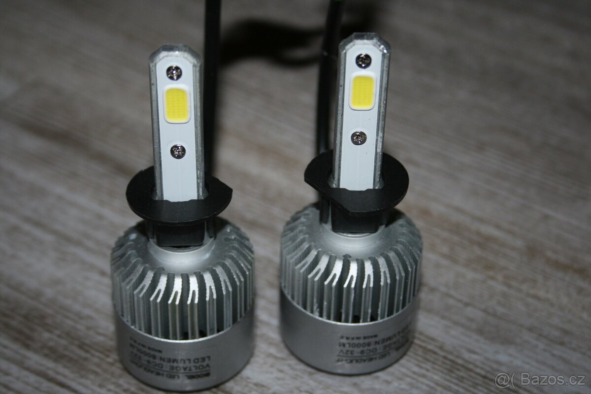 LED žárovky H7, H4, H1