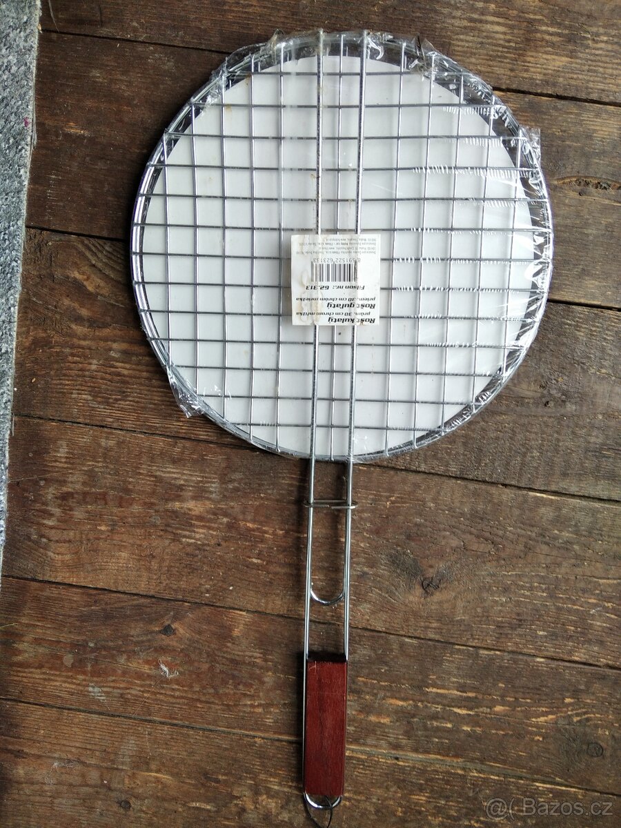 Rošt na grilování kulatý. Průměr 28cm.