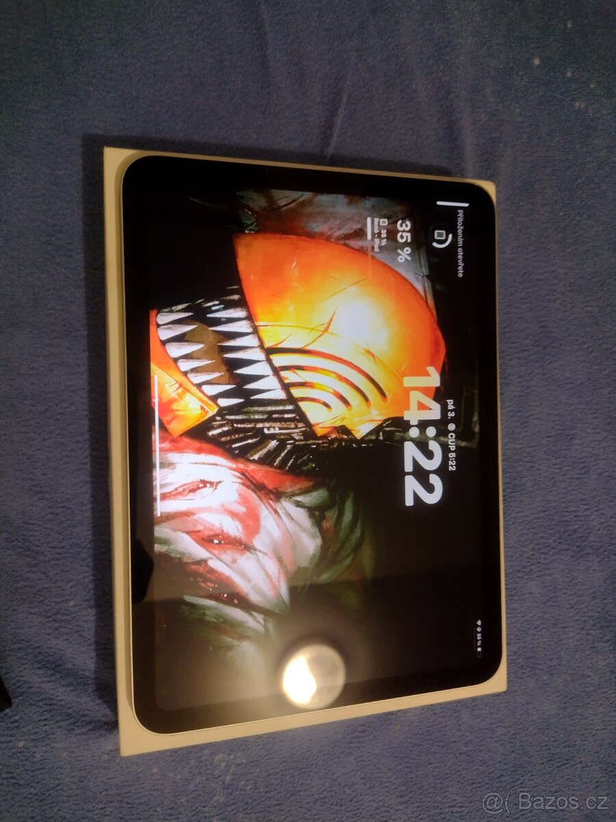 iPad 10.9” 2022 stříbrný cellular (+obal)