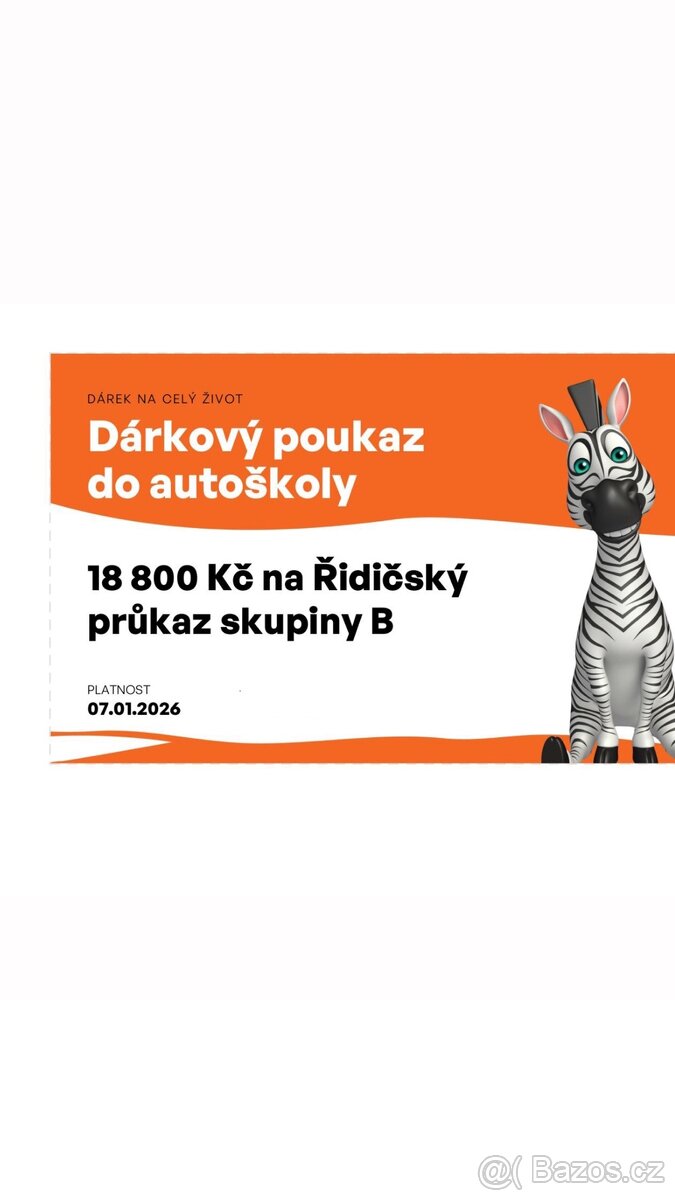 Poukázka do autoškoly