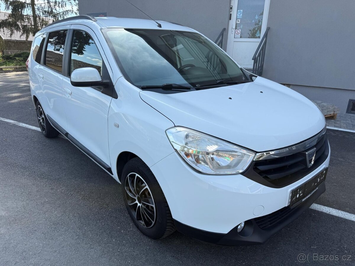 Dacia Lodgy 1.6i 2014 park.KAMERA klima JEN 135.332km TAŽNÉ