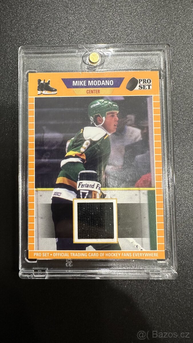 2020-21 Leaf Pro Set Memorabilia Mike Modano #PSM-55