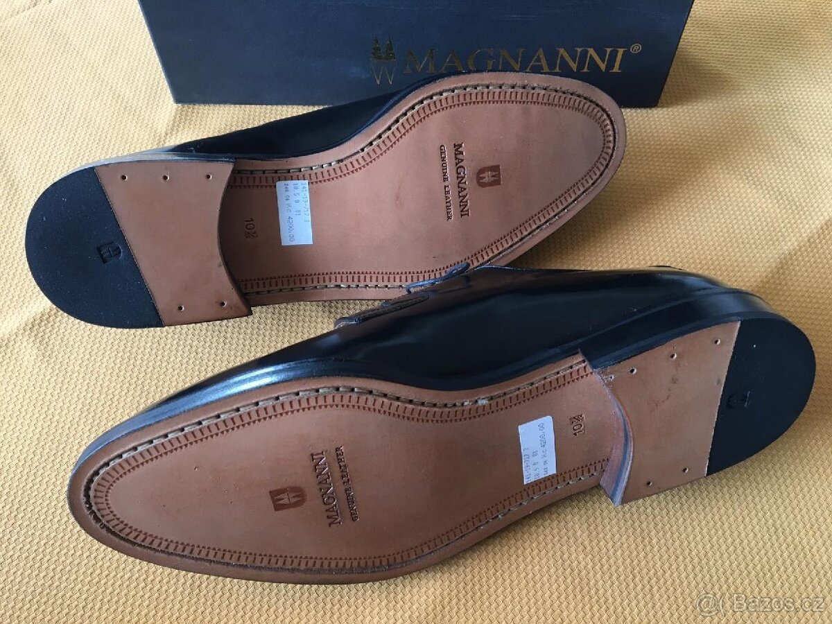 KOŽENÉ ITALSKÉ BOTY MAGNANNI