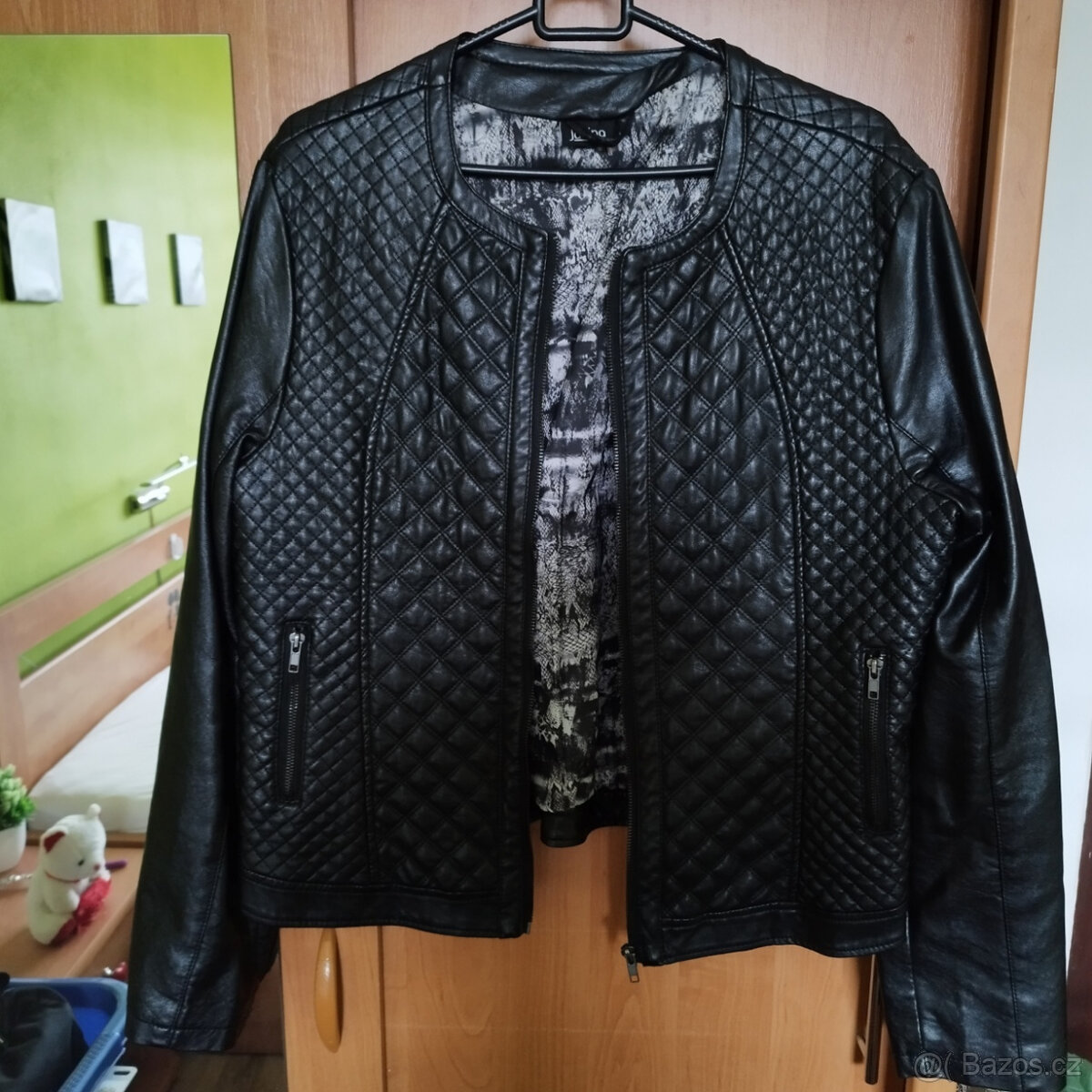 Nová dámská kožená bunda vel. 46