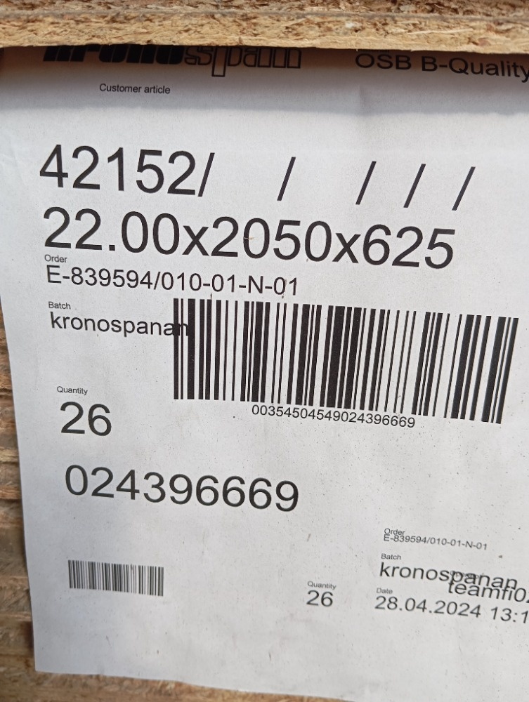 novy osb desky 22 mm kronospan