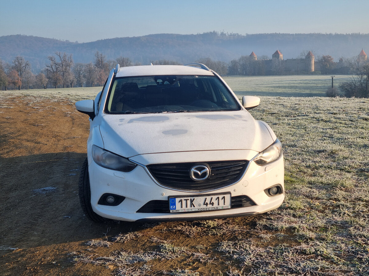 Mazda 6, diesel, 110 kw, manuál, r.v. 2014
