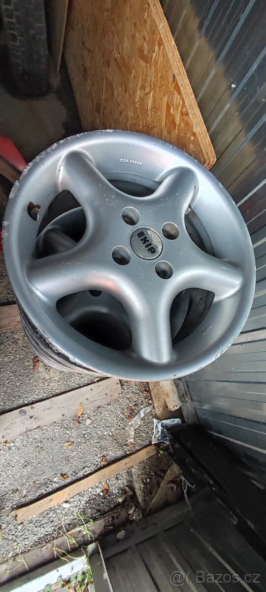 ALU kola 15" , 4x100 , VW Golf, Felicie apod.