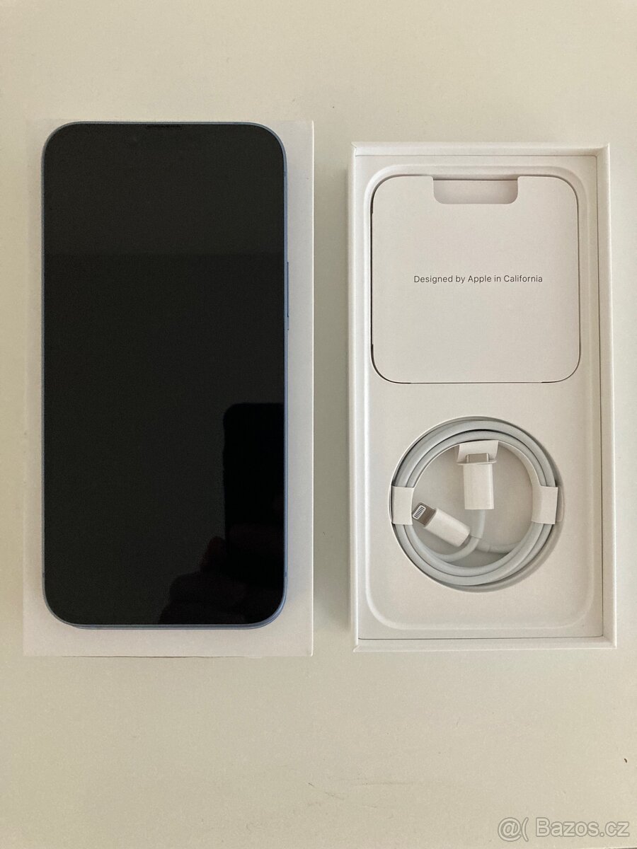 iPhone 14 plus 128 GB modrý