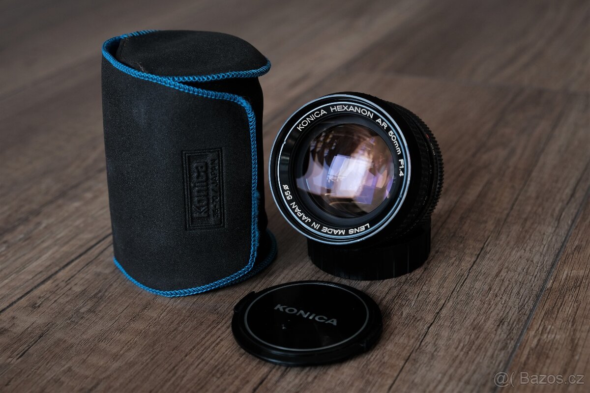 Konica Hexanon AR 50mm f/1.4 - (Konica AR)