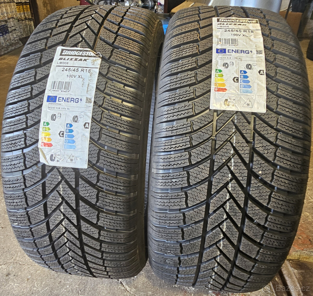 245/40/18 100V nové zimní Bridgestone Blizzak LM0005 2ks
