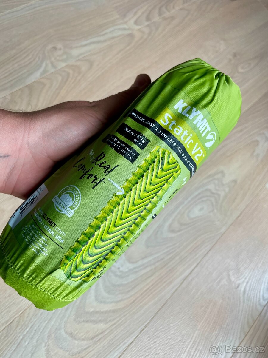 Nafukovací karimatka Klymit Static V2