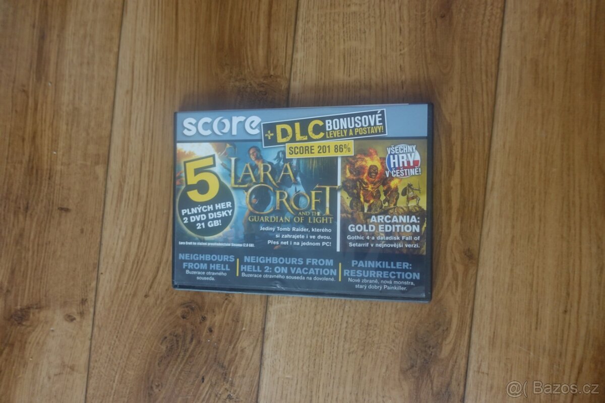 ✅ Sběratelské DVD hry z kolekce SCORE – originály na prodej