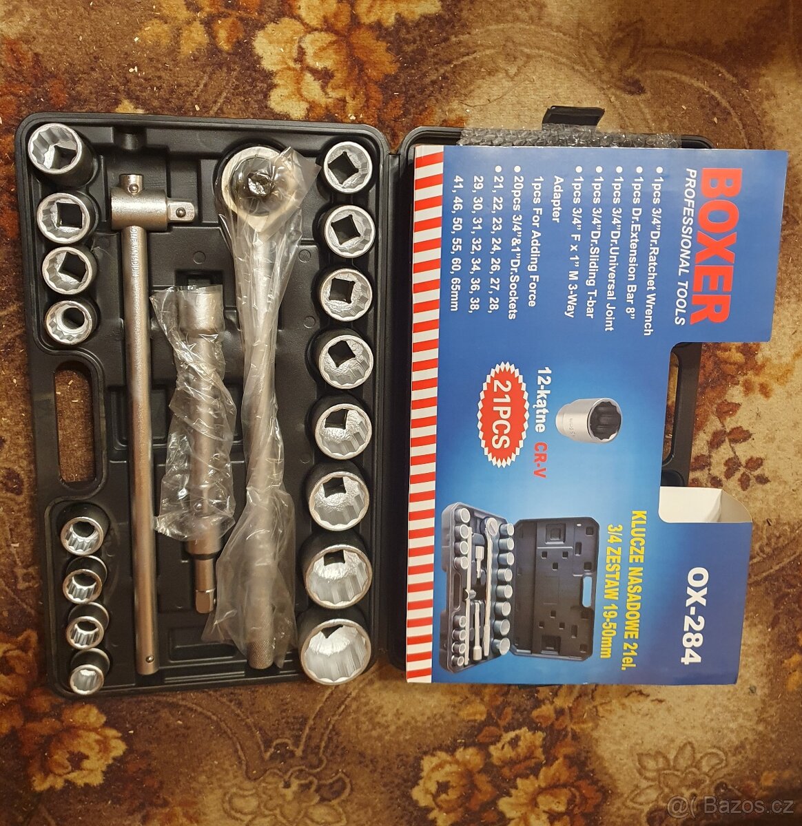 gola sada 3/4 v kufru 21 ks