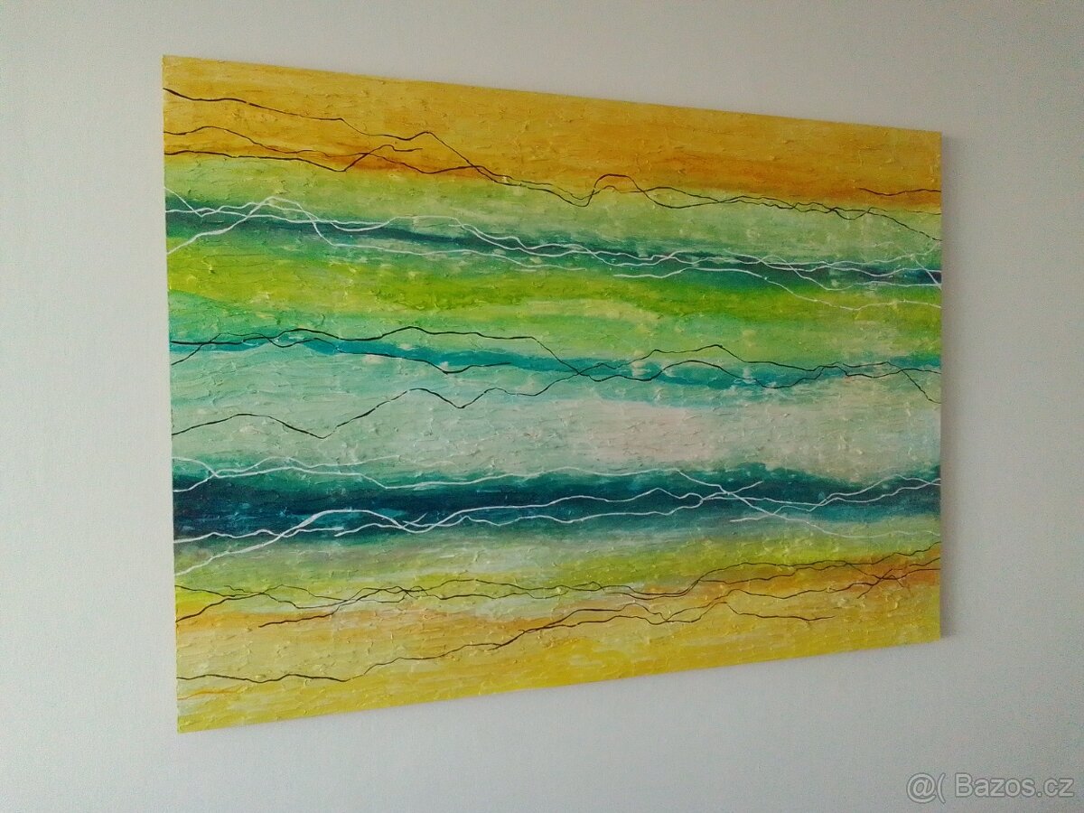 Obraz 150x100cm, plastický