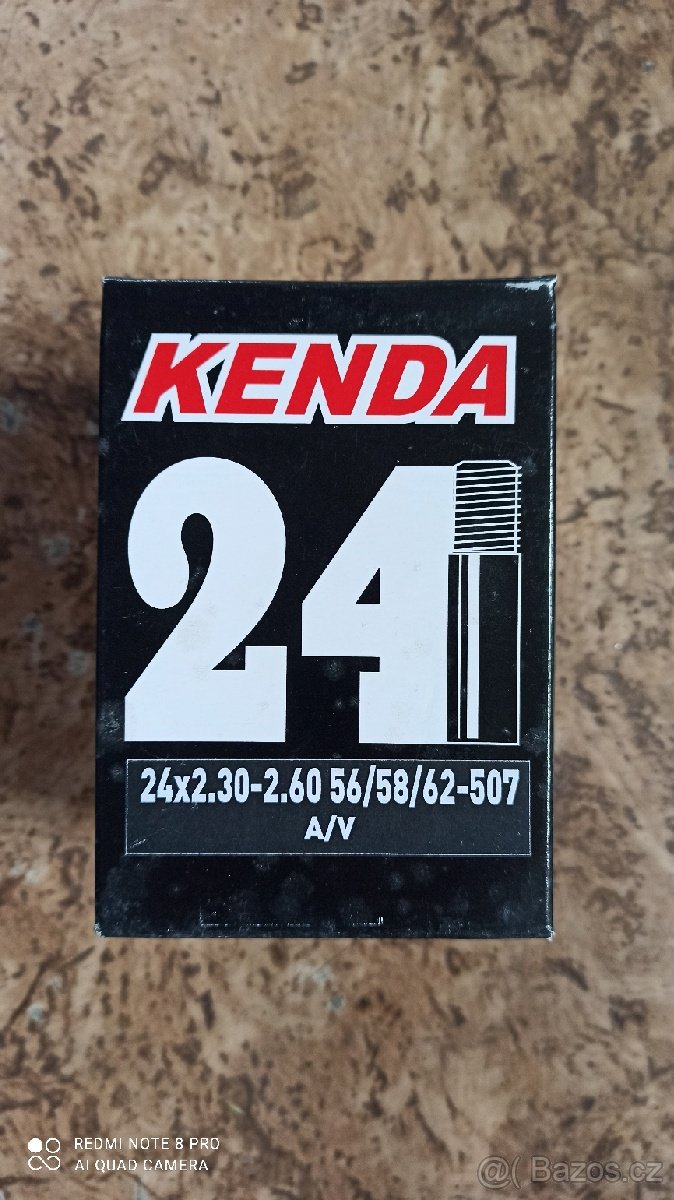 Duše 24x2,3-2,6 - 507/56-62 AV nové