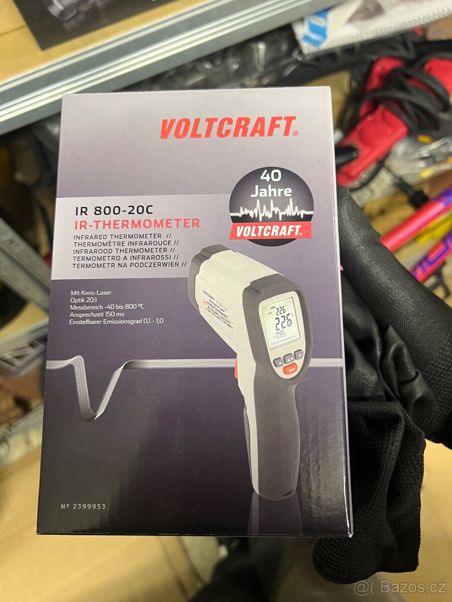 VOLTCRAFT IR 800-20C infračervený teploměr