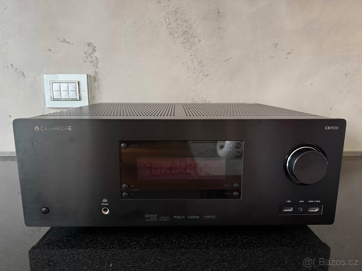 Prodám Cambridge Audio CXR 120 - 7.2-kanálový AV receiver