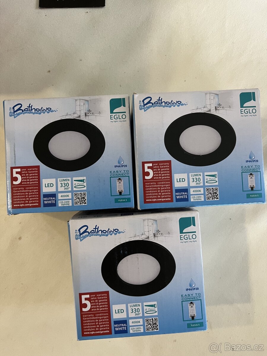 Vestavná led světla Eglo