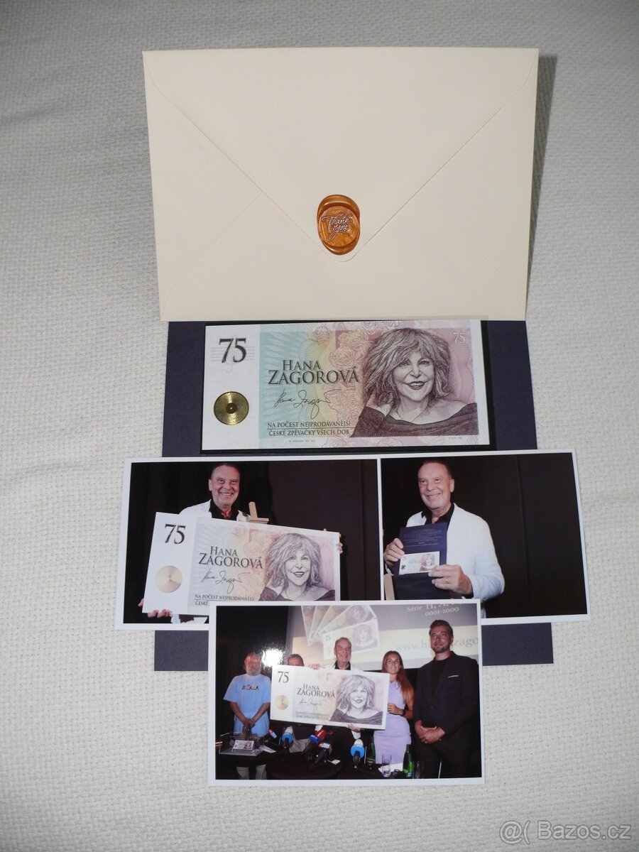 Bankovka Hany Zagorové