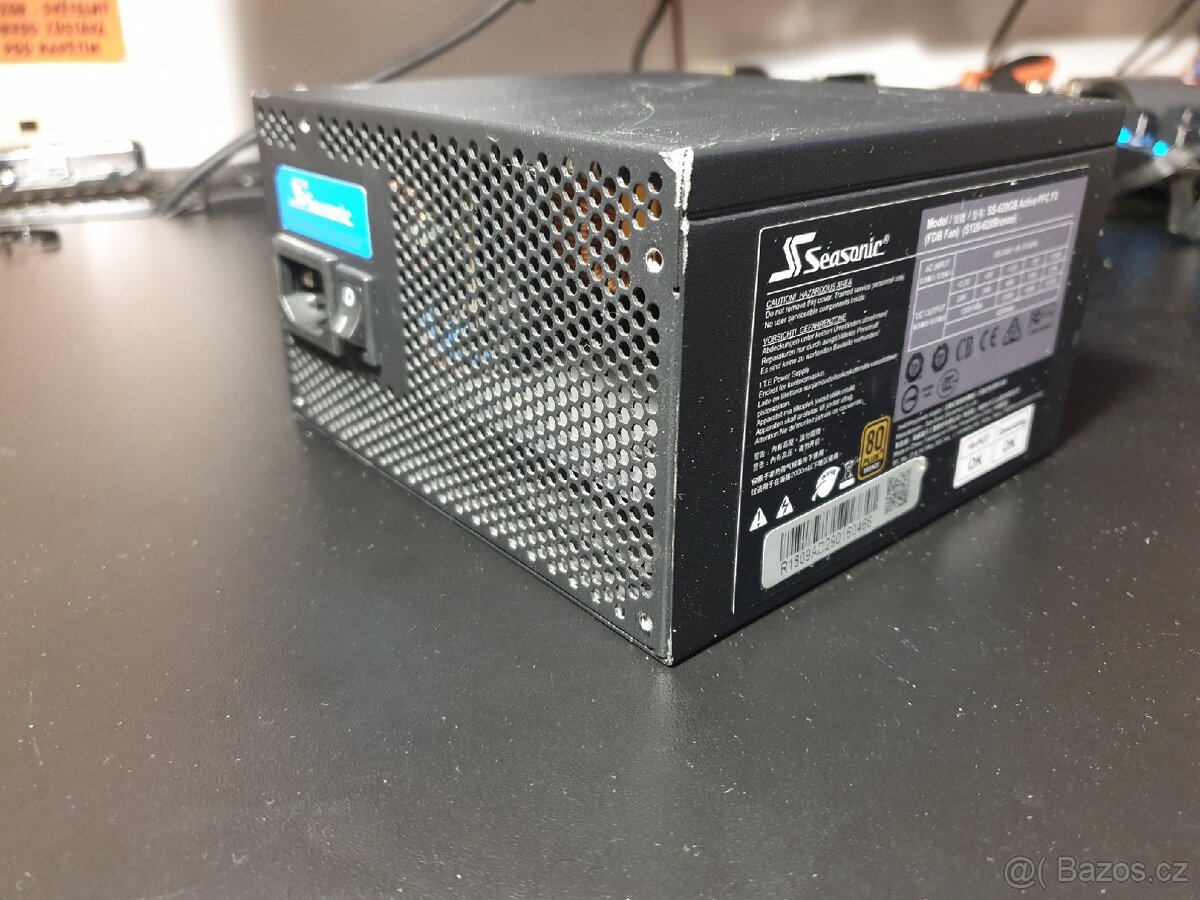 Zdroj Seasonic SS620GB (620w, 80 plus bronze)