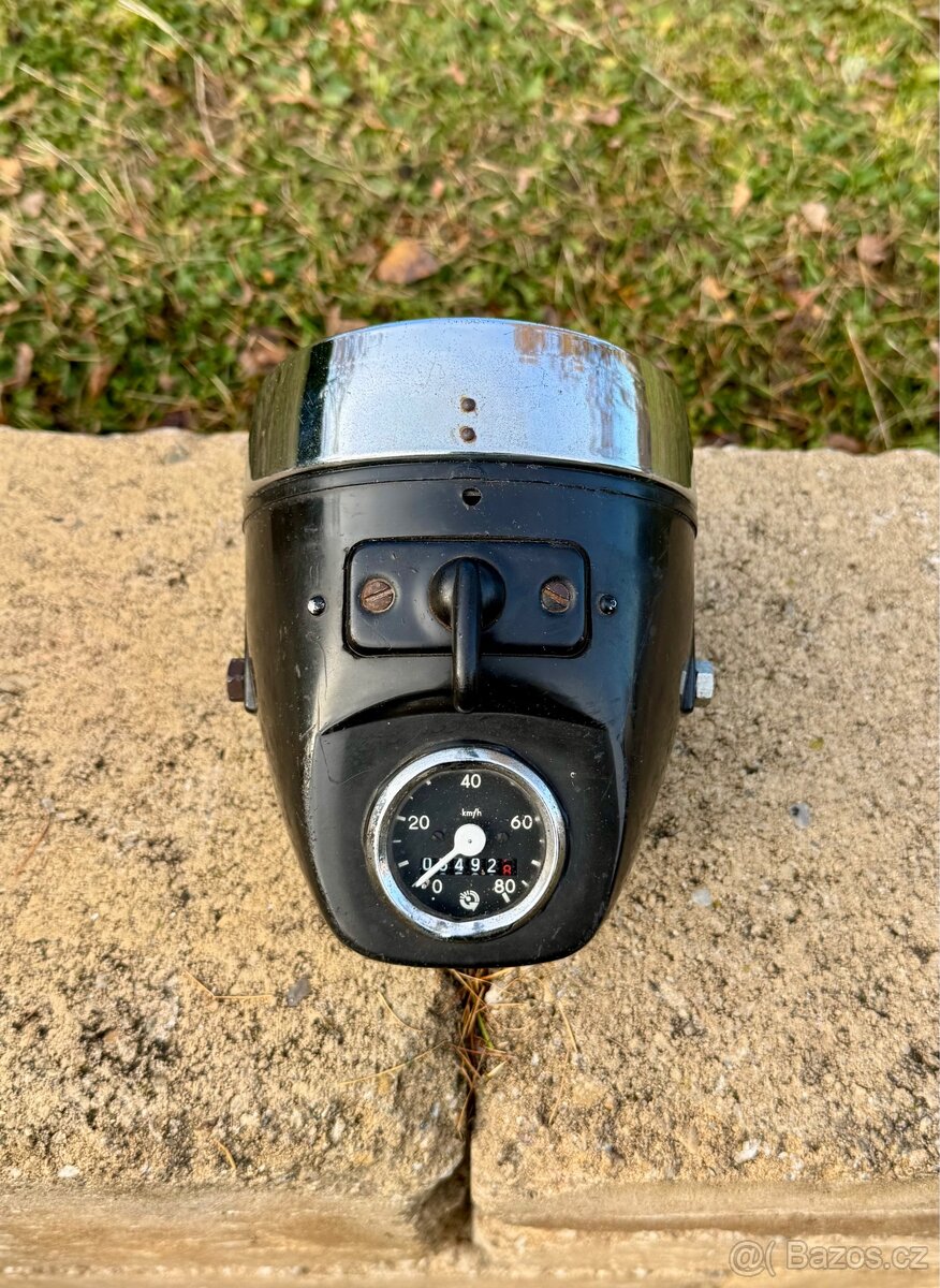 Jawa 50 mustang - přední světlo