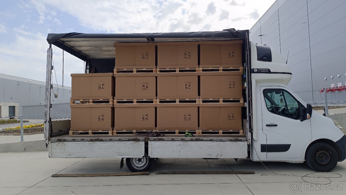 Řidič plachtové dodávky skupiny B