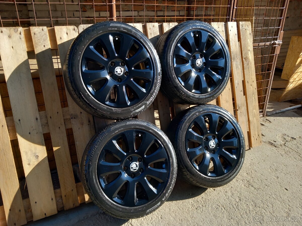 Alu kola 5x112, 7,5Jx17 H2, ET49