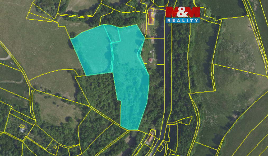 Prodej louky, 18692 m², Jílové u Prahy