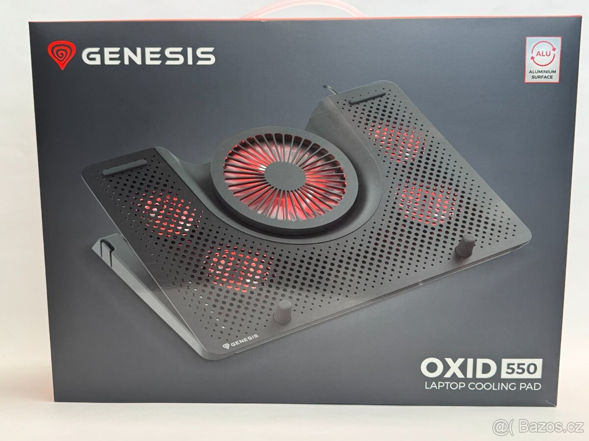 Genesis OXID 550 – chladicí podložka pod notebook