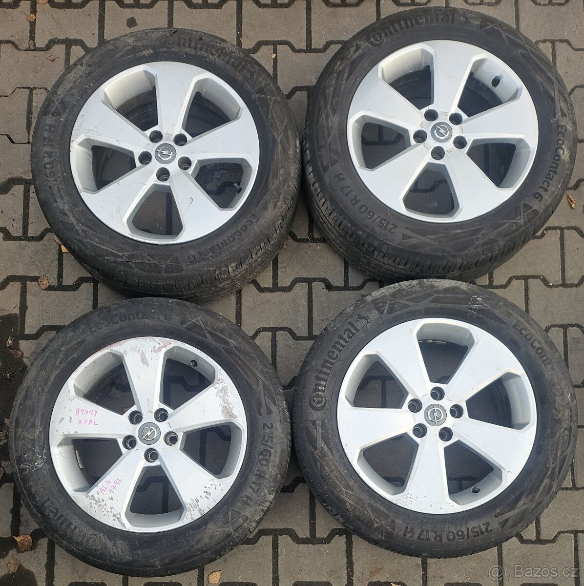 Prodám ALU kola Opel č. 1792