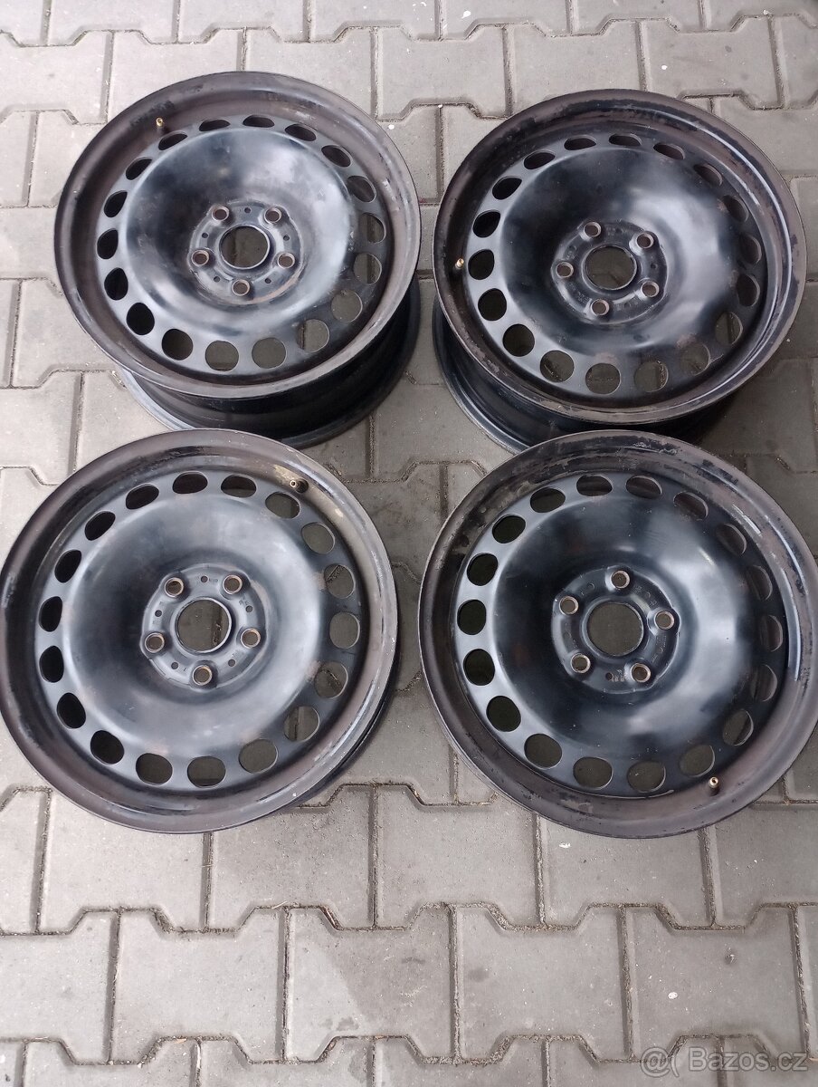Plechové disky VW Passat 5x112mm, 16"