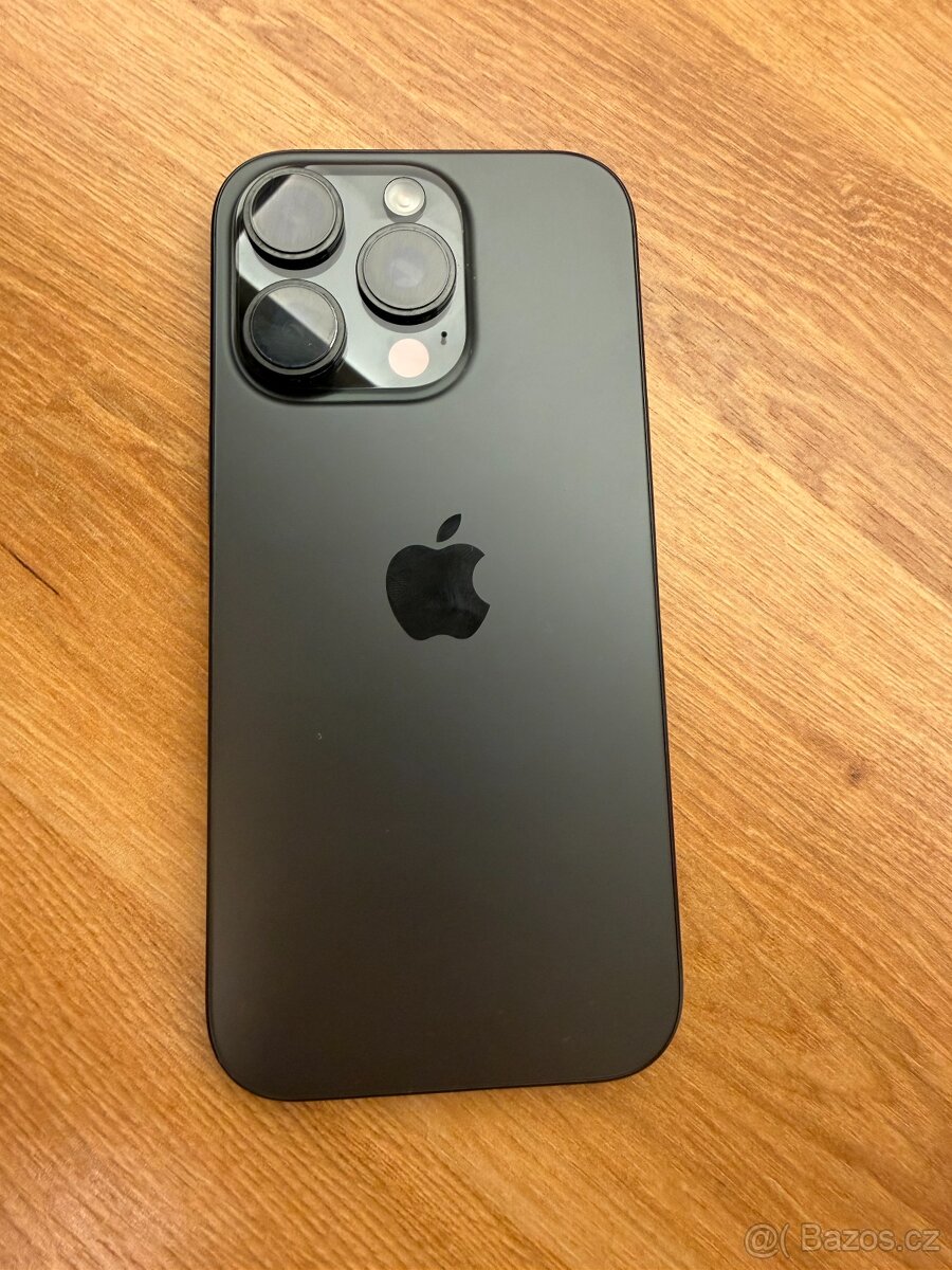 Prodám iPhone 16 Pro 256 GB – Black Titanium